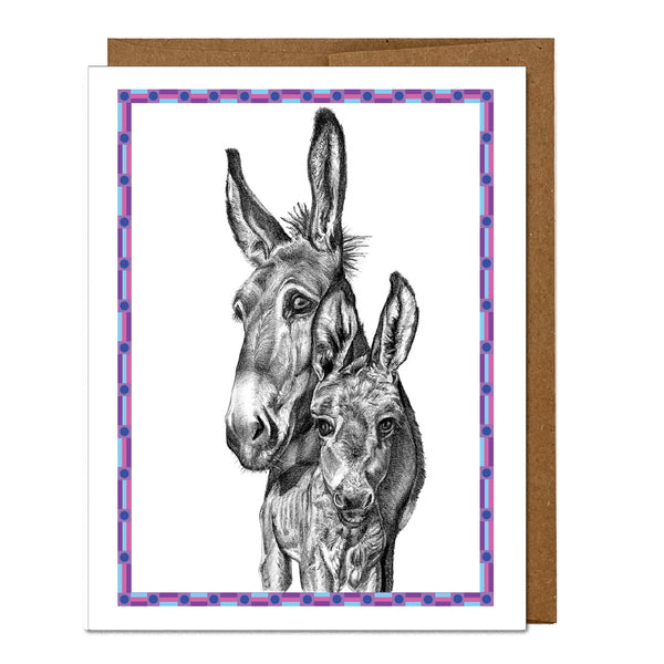 Donkey Notecard - May and Hope
